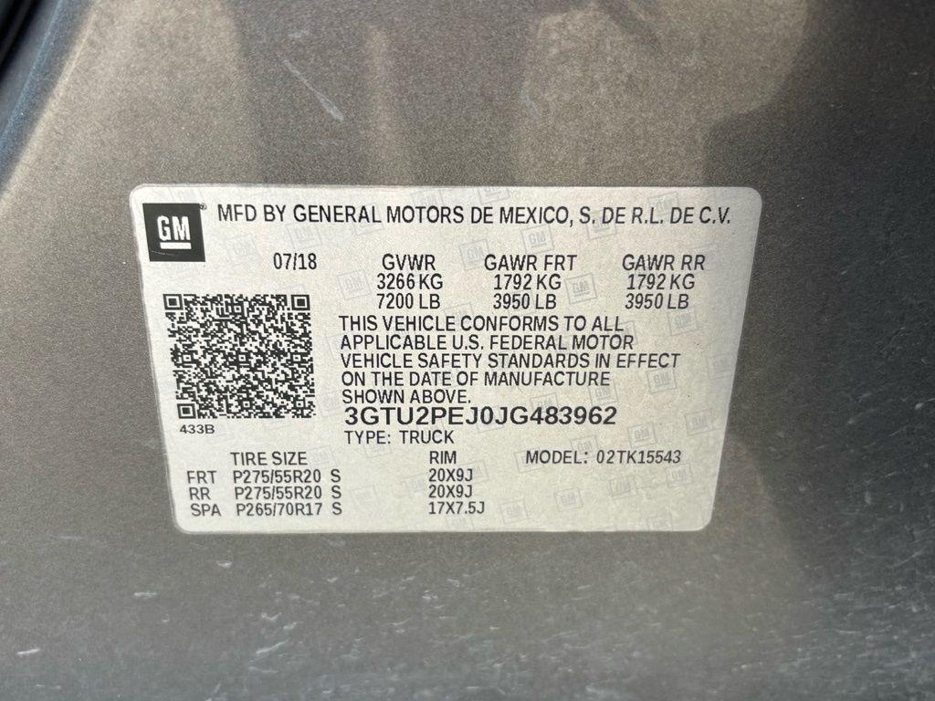 used 2018 GMC Sierra 1500 car, priced at $29,995