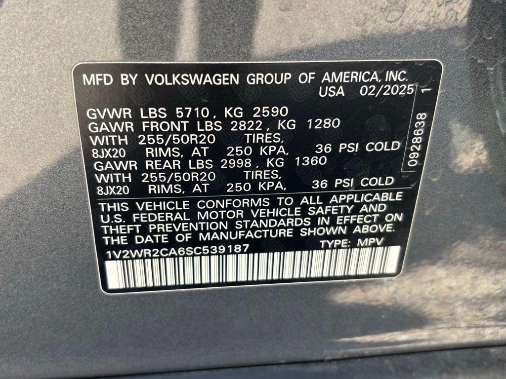 used 2025 Volkswagen Atlas car, priced at $32,991