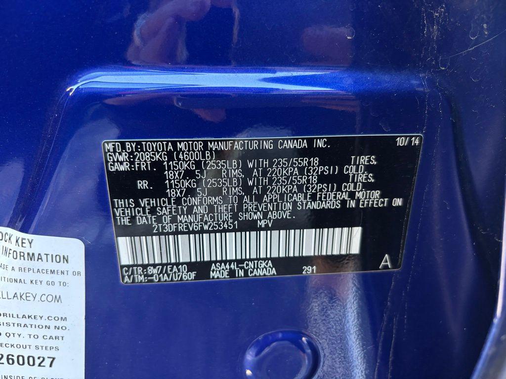 used 2015 Toyota RAV4 car, priced at $13,485