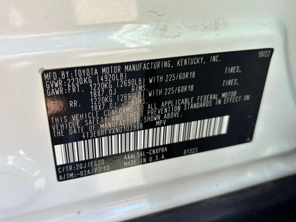 used 2022 Toyota RAV4 Hybrid car, priced at $30,591