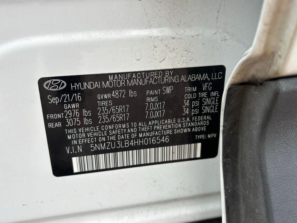 used 2017 Hyundai Santa Fe Sport car, priced at $11,791