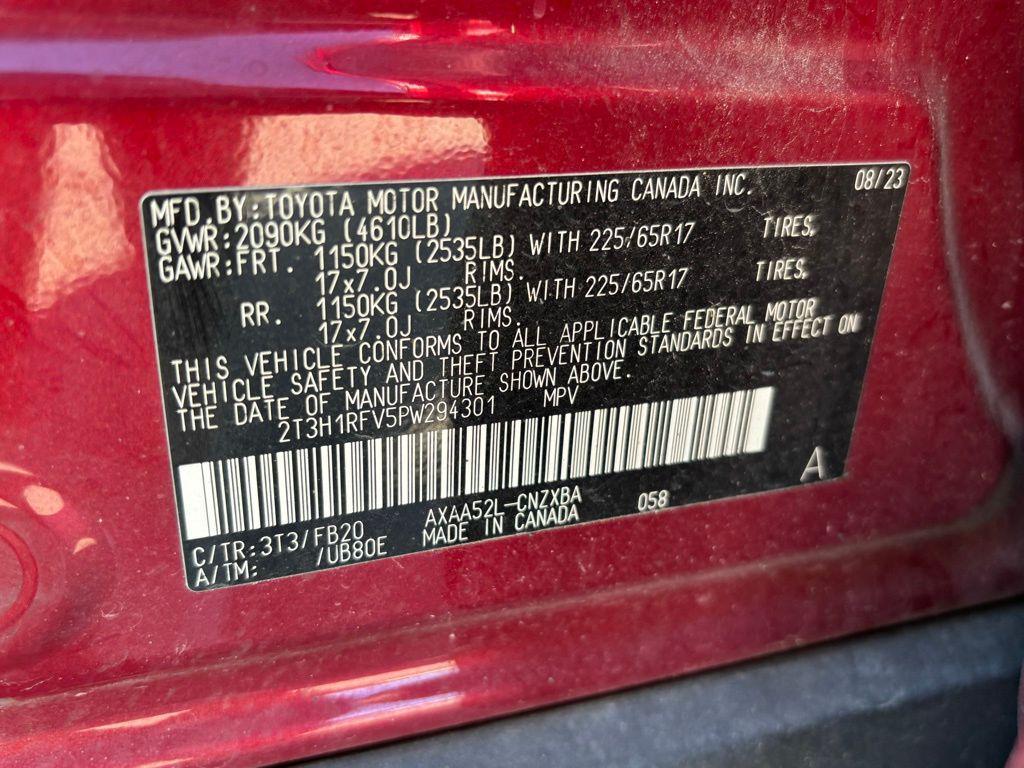 used 2023 Toyota RAV4 car, priced at $25,991