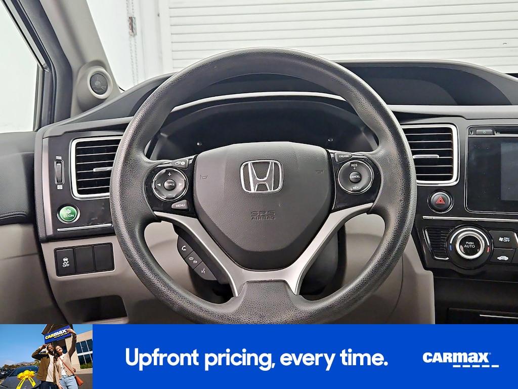 used 2015 Honda Civic car, priced at $15,998