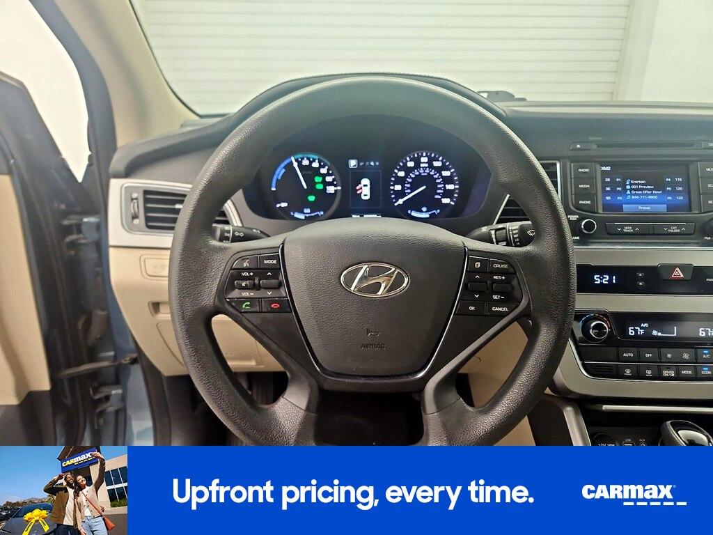 used 2016 Hyundai Sonata Hybrid car, priced at $12,998