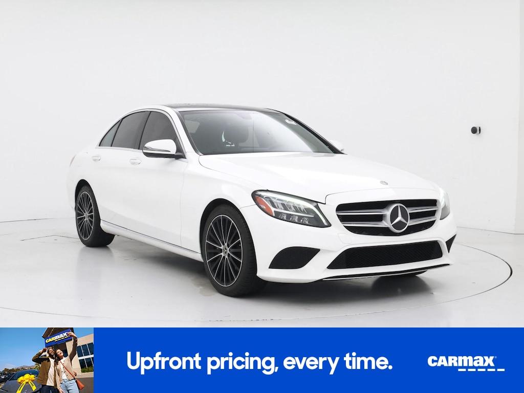 used 2021 Mercedes-Benz C-Class car, priced at $25,998