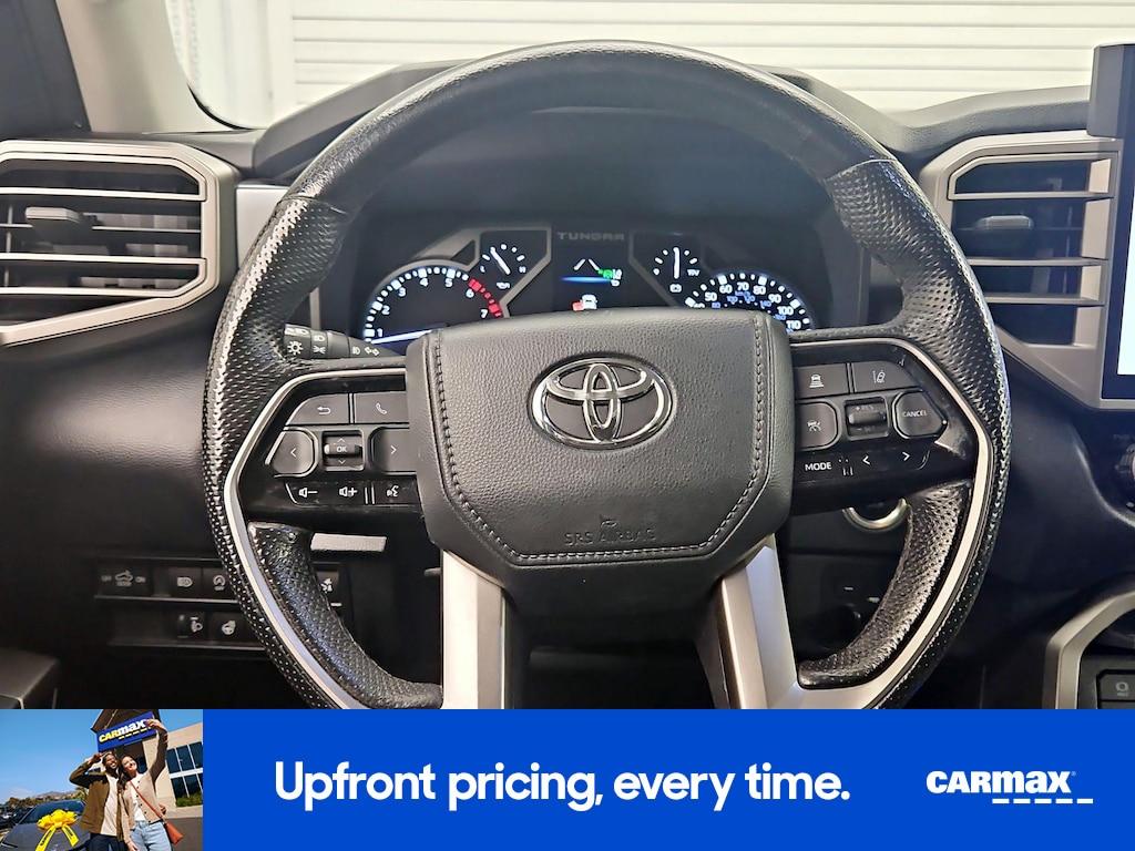 used 2022 Toyota Tundra car, priced at $38,998