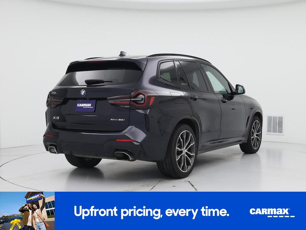 used 2022 BMW X3 car, priced at $29,998