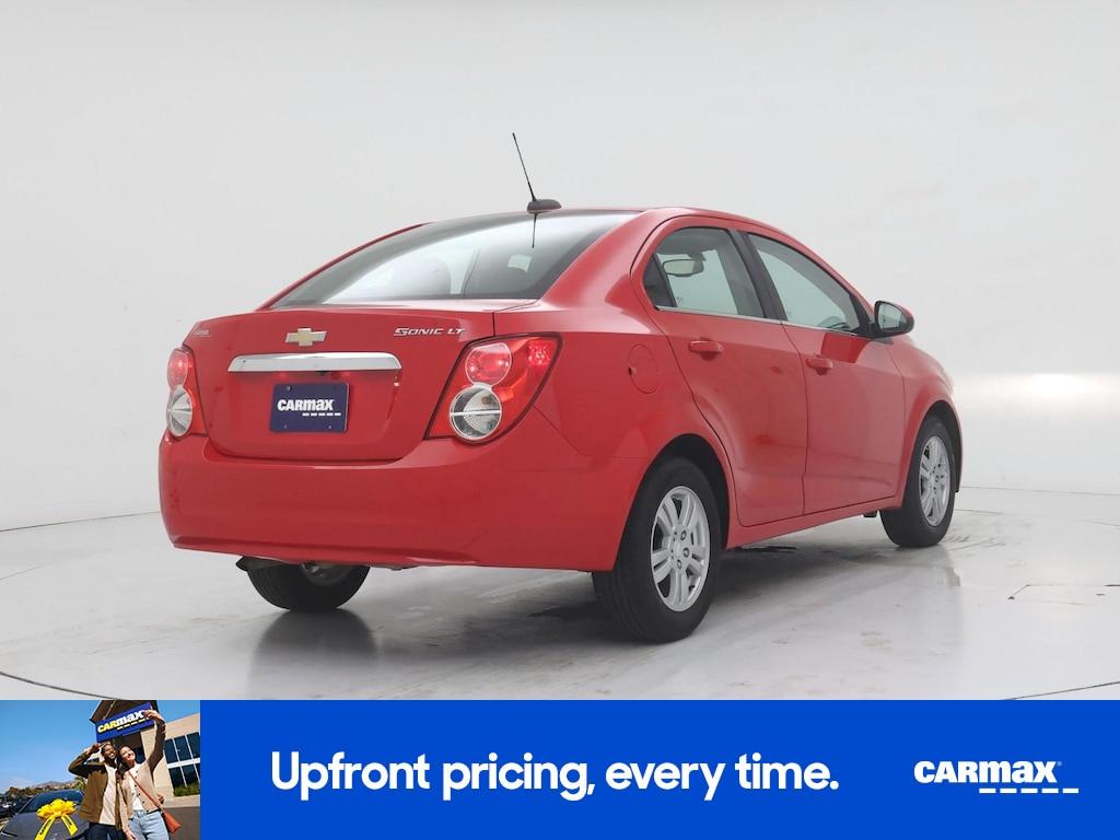 used 2015 Chevrolet Sonic car, priced at $13,998