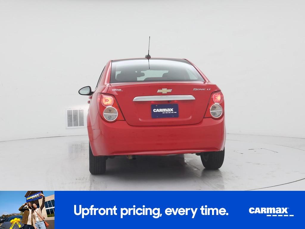 used 2015 Chevrolet Sonic car, priced at $13,998