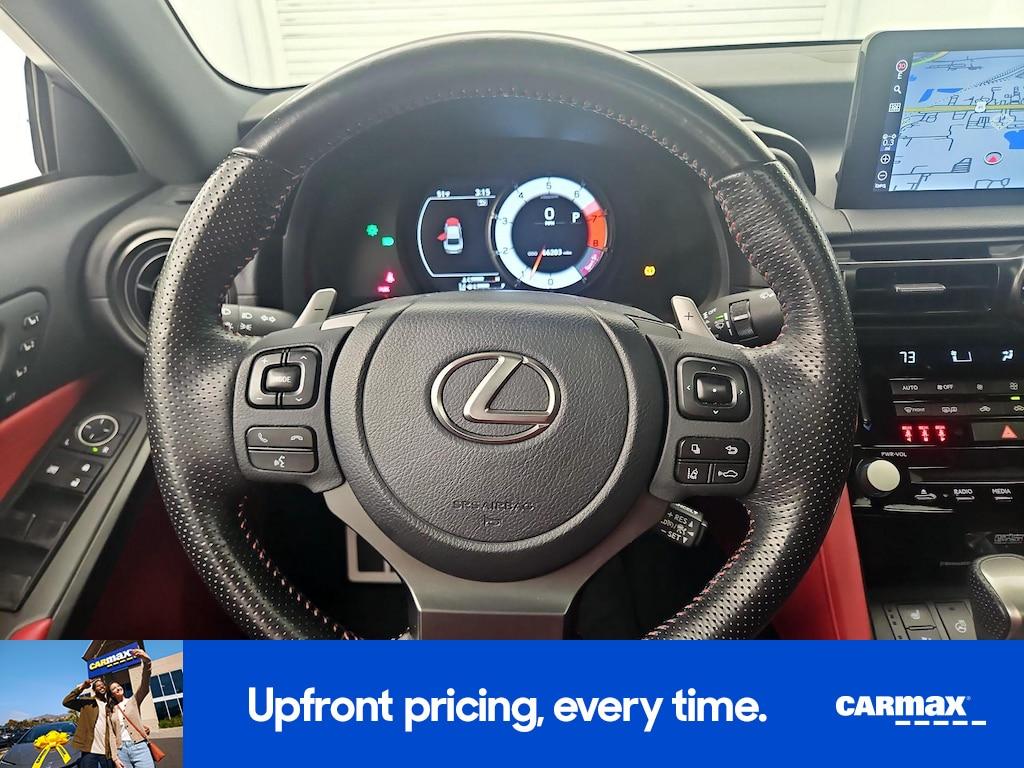 used 2023 Lexus IS 350 car, priced at $39,998