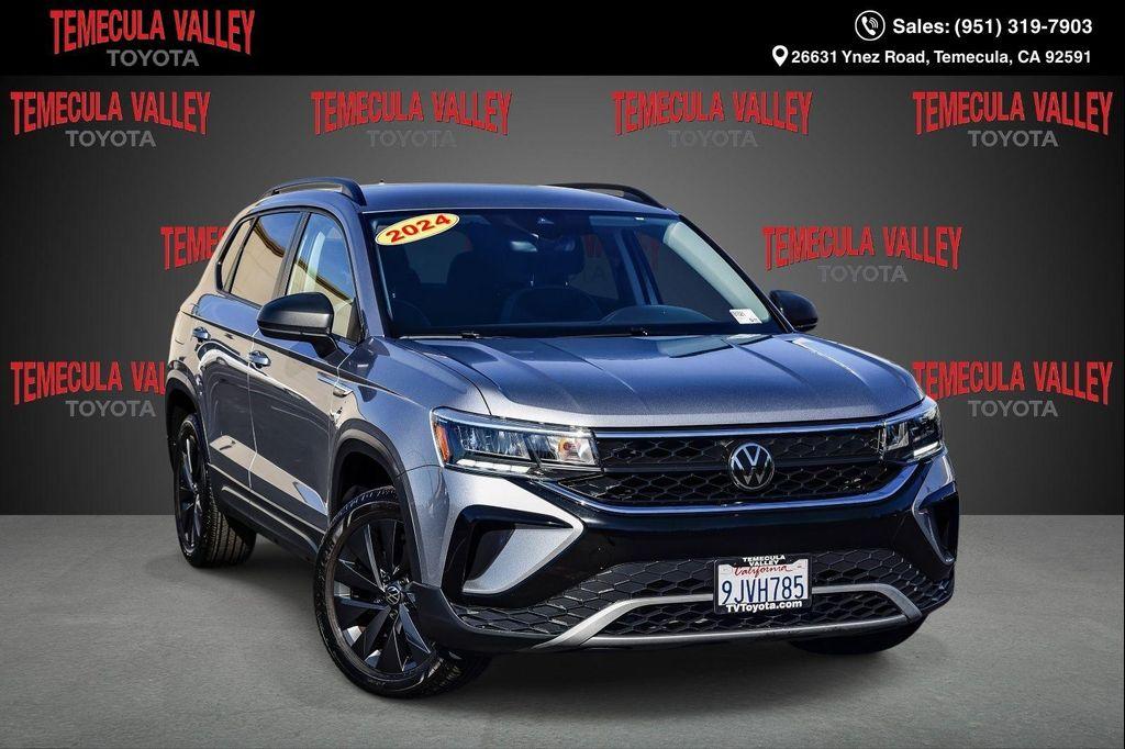 used 2024 Volkswagen Taos car, priced at $17,947