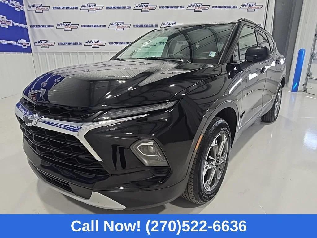 used 2024 Chevrolet Blazer car, priced at $28,570