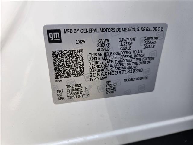 new 2026 Chevrolet Equinox car, priced at $27,446