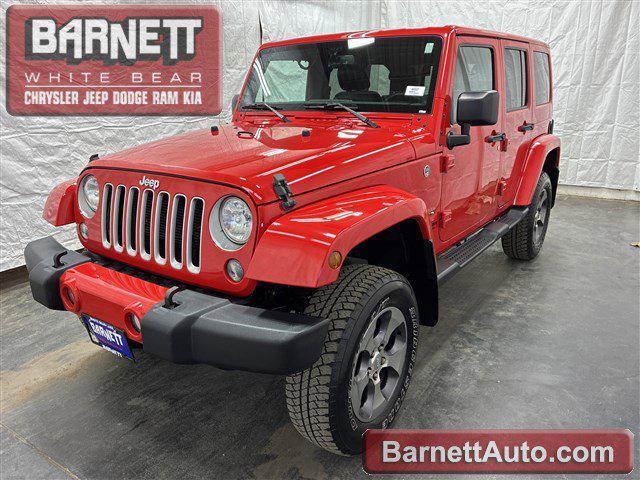 used 2016 Jeep Wrangler Unlimited car, priced at $23,988