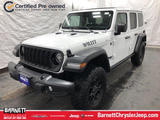 used 2024 Jeep Wrangler car, priced at $41,988