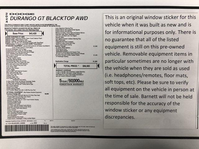 used 2024 Dodge Durango car, priced at $39,966