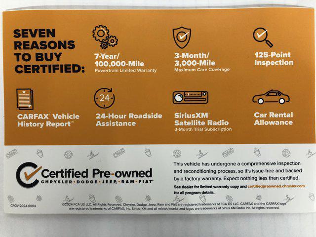 used 2024 Chrysler Pacifica car, priced at $44,988