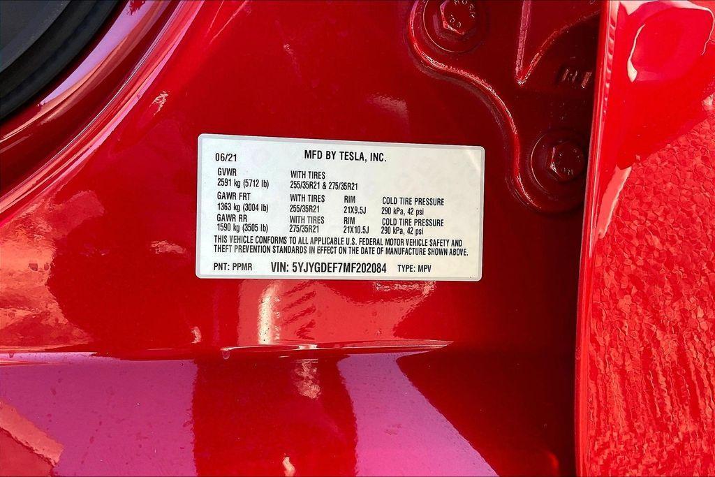 used 2021 Tesla Model Y car