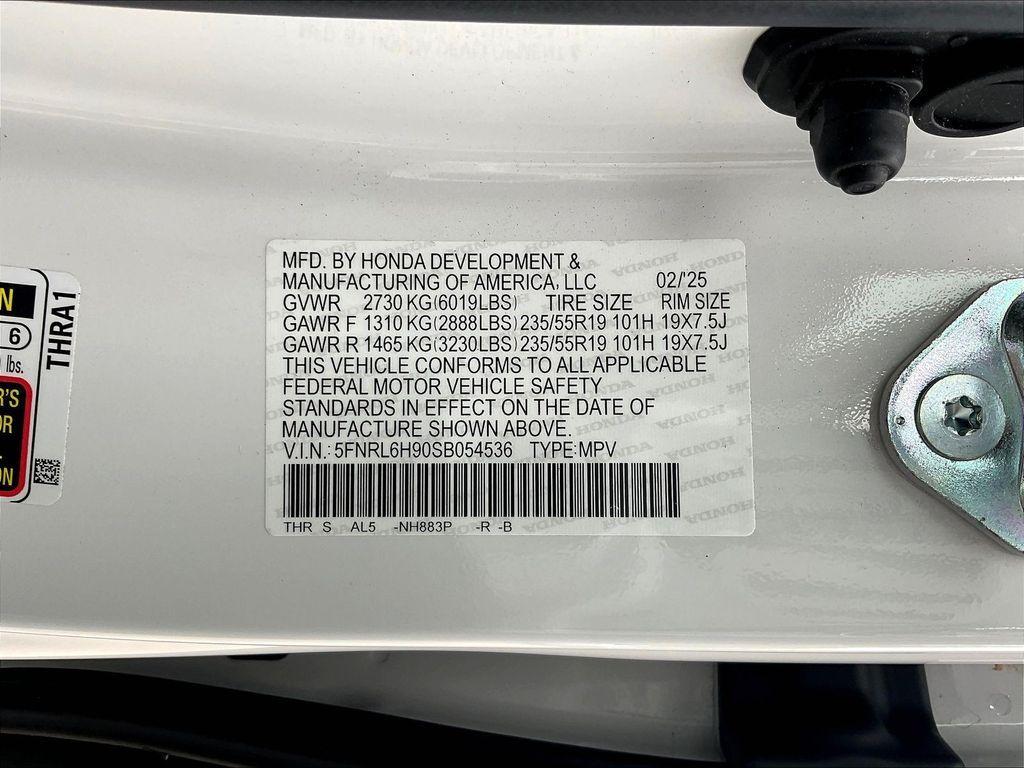 used 2025 Honda Odyssey car, priced at $46,699