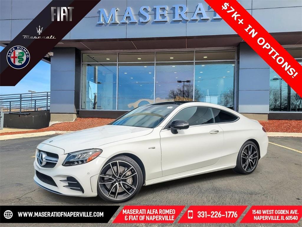 used 2023 Mercedes-Benz AMG C 43 car, priced at $46,488