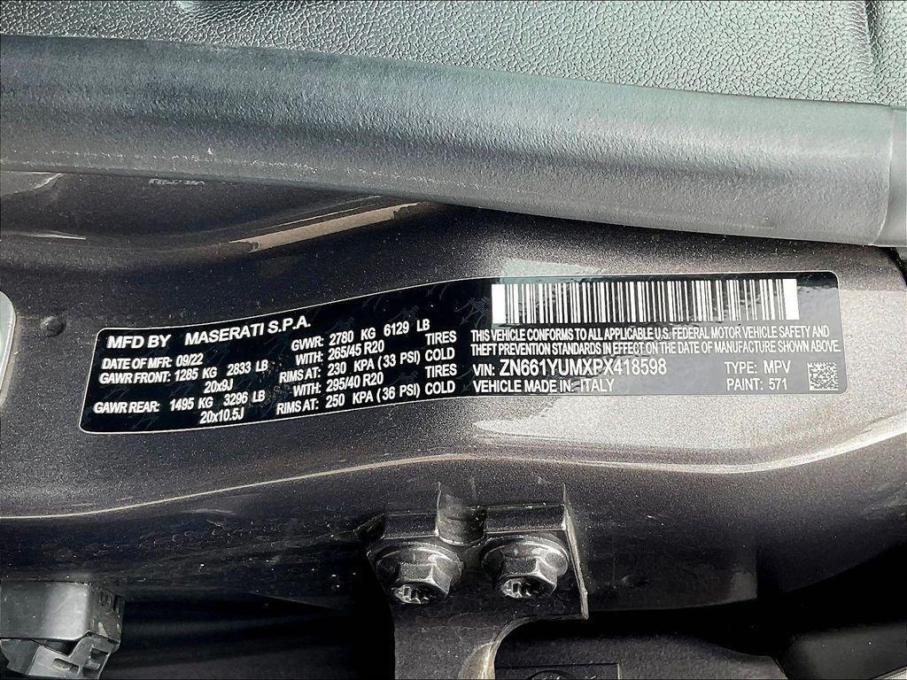 used 2023 Maserati Levante car, priced at $31,088