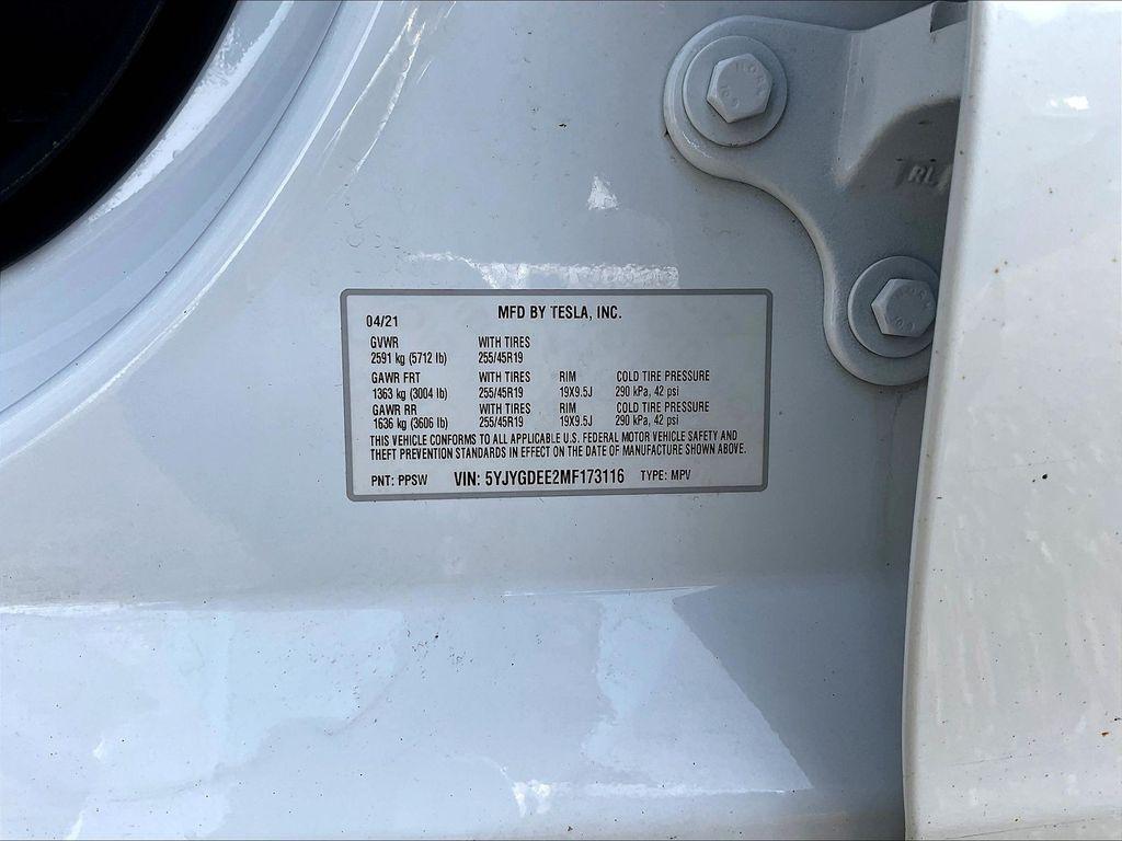 used 2021 Tesla Model Y car, priced at $24,888