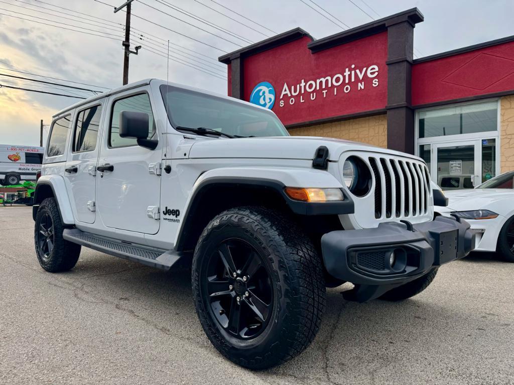 used 2020 Jeep Wrangler Unlimited car, priced at $23,995