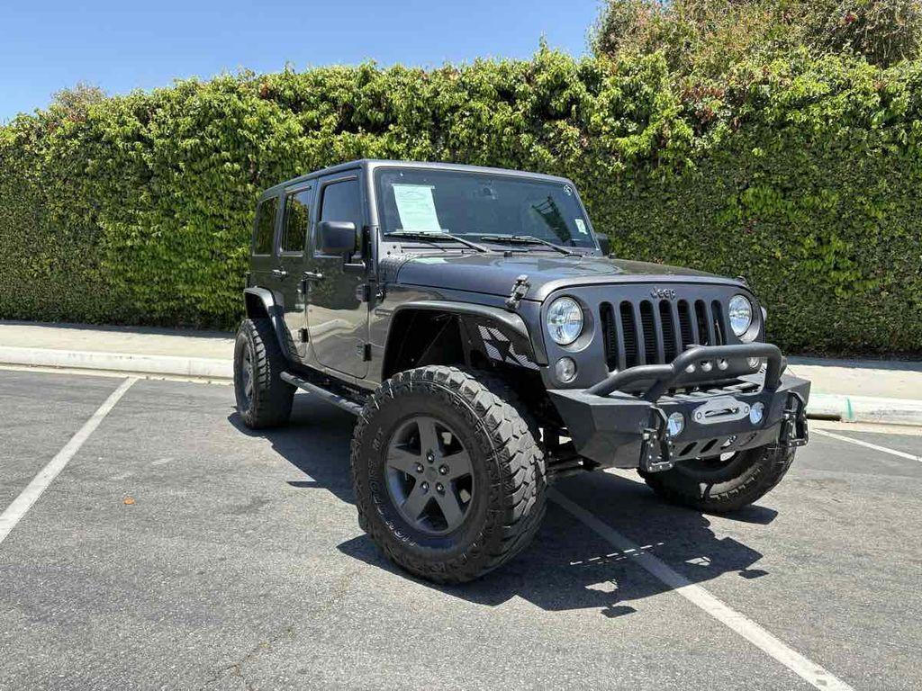 used 2016 Jeep Wrangler Unlimited car, priced at $21,439