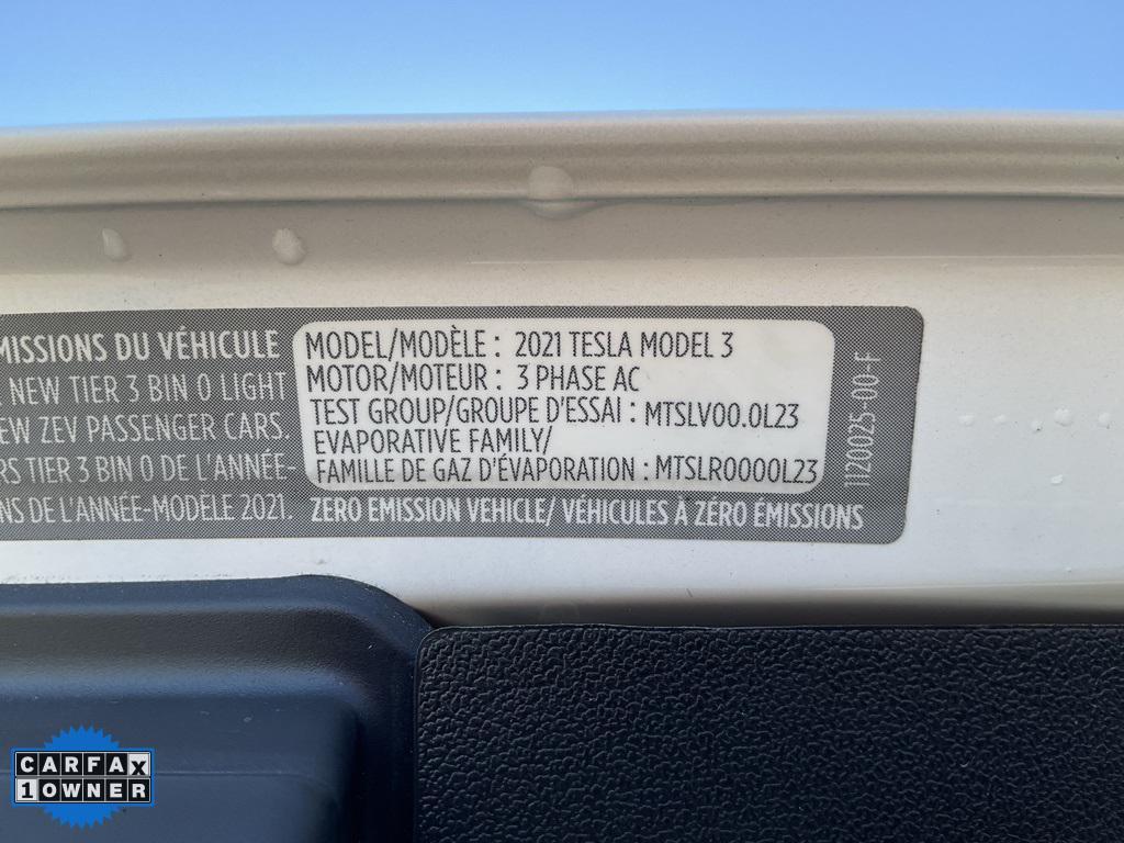 used 2021 Tesla Model 3 car, priced at $18,998