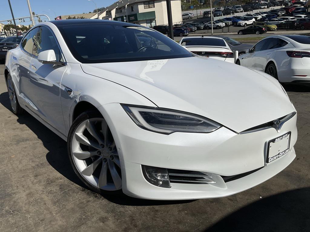 used 2021 Tesla Model S car, priced at $34,998