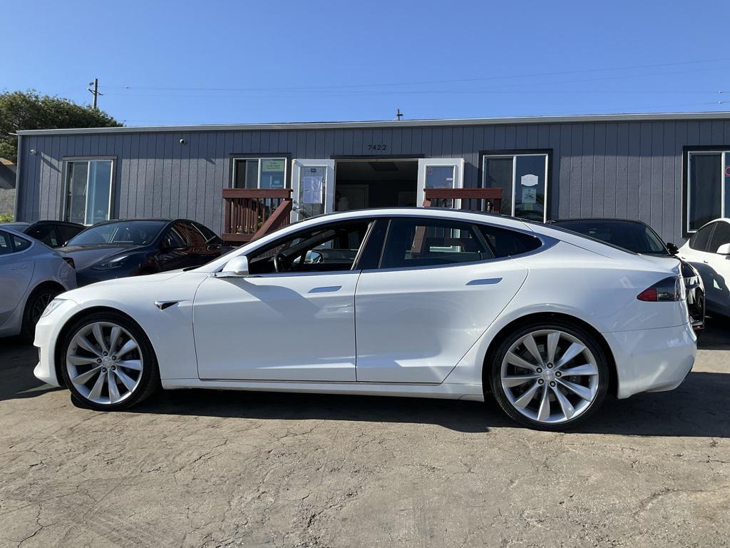 used 2021 Tesla Model S car, priced at $34,998