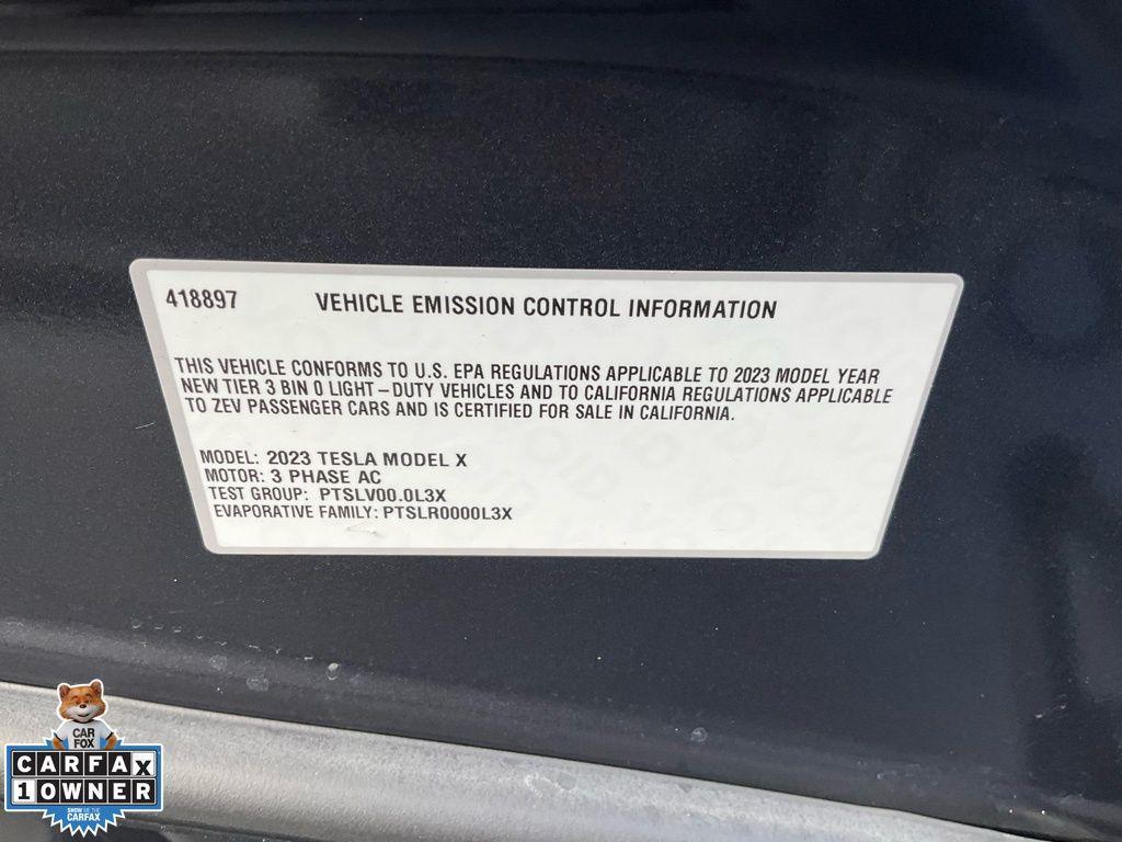 used 2023 Tesla Model X car, priced at $75,998