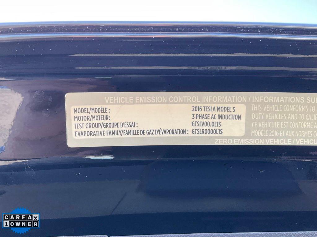 used 2016 Tesla Model S car, priced at $16,500