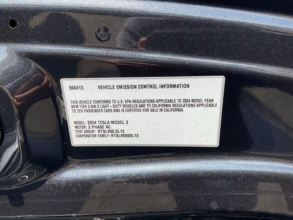 used 2024 Tesla Model 3 car, priced at $35,998