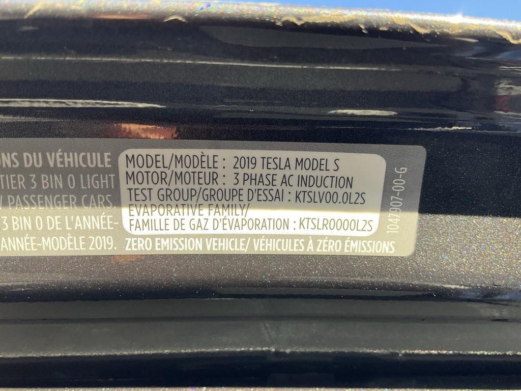 used 2019 Tesla Model S car, priced at $24,998