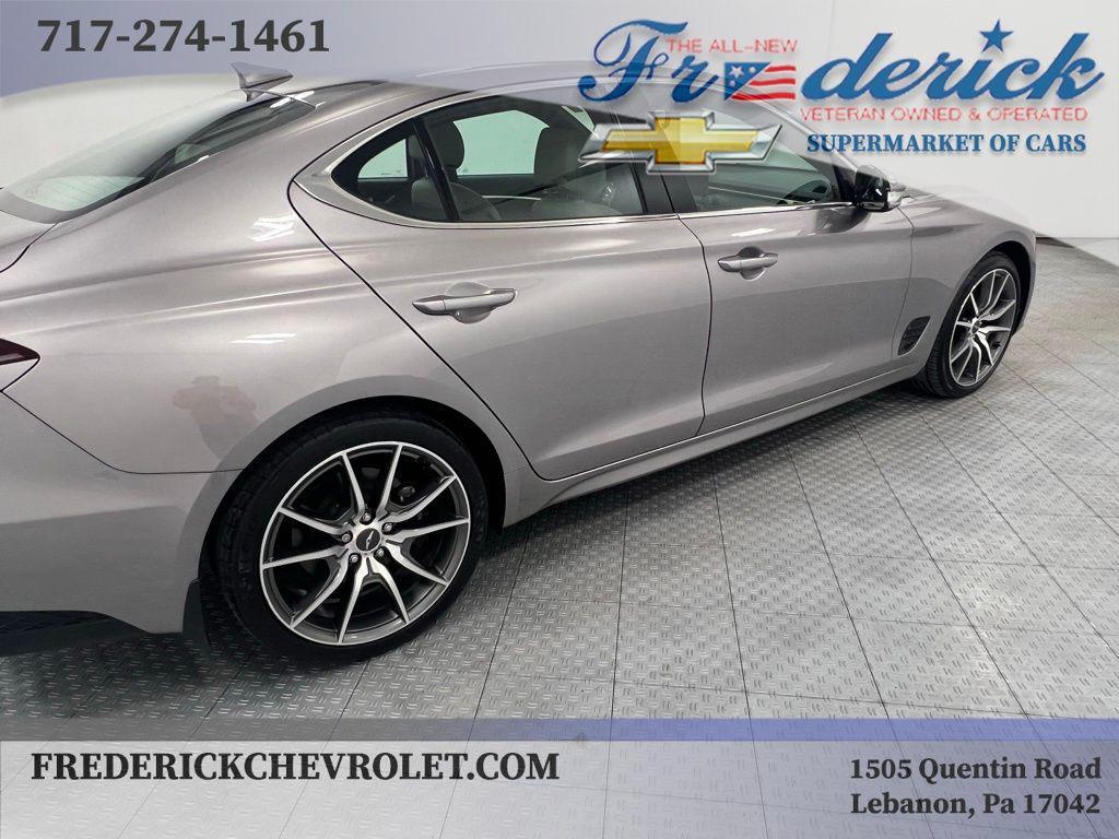 used 2023 Genesis G70 car, priced at $30,250
