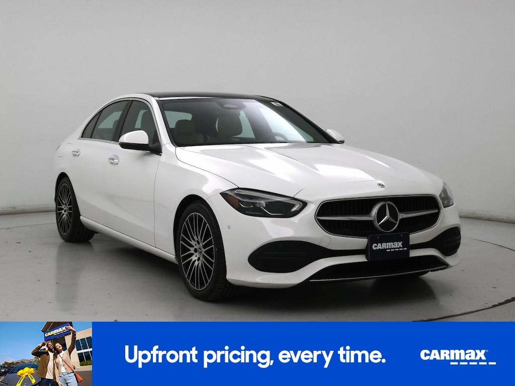 used 2022 Mercedes-Benz C-Class car, priced at $31,998