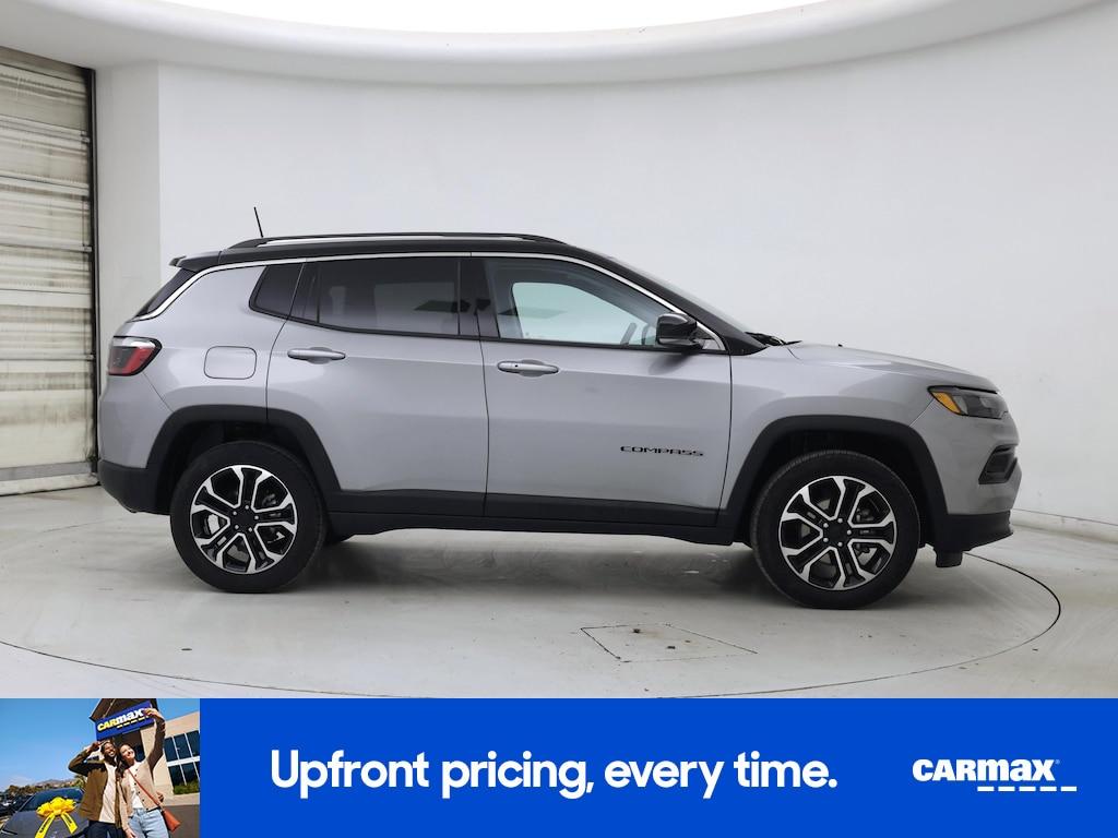 used 2022 Jeep Compass car, priced at $22,998