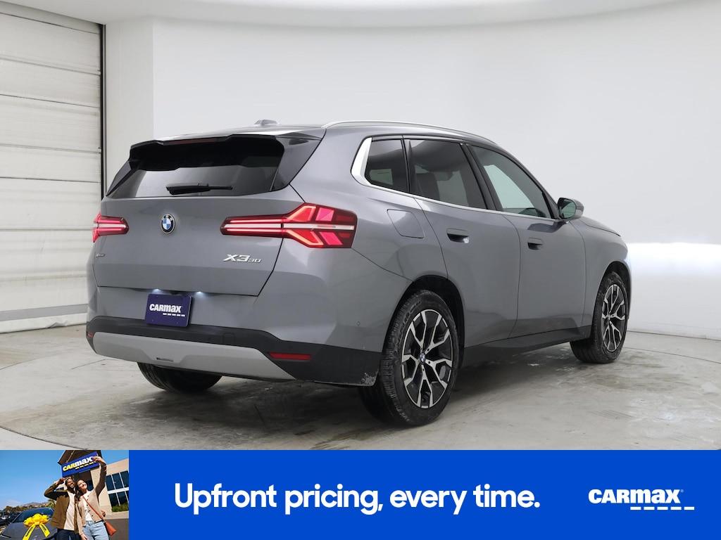 used 2025 BMW X3 car, priced at $46,998