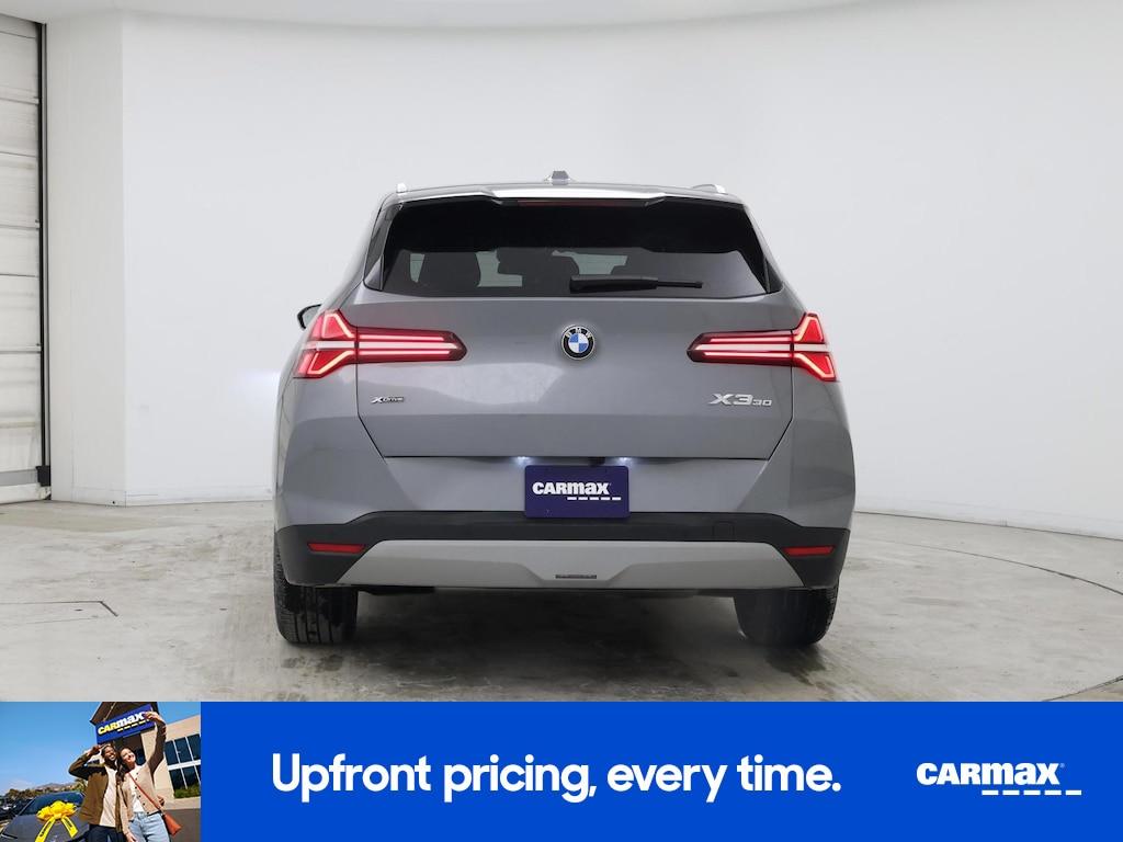 used 2025 BMW X3 car, priced at $46,998