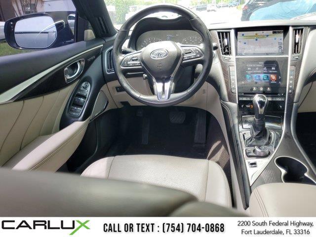 used 2021 INFINITI Q50 car, priced at $12,995