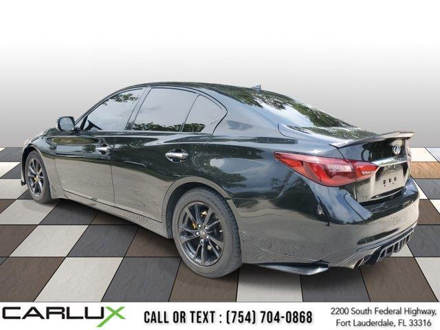 used 2021 INFINITI Q50 car, priced at $12,995
