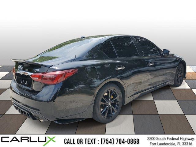 used 2021 INFINITI Q50 car, priced at $12,995