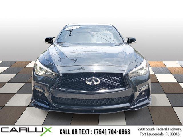 used 2021 INFINITI Q50 car, priced at $12,995