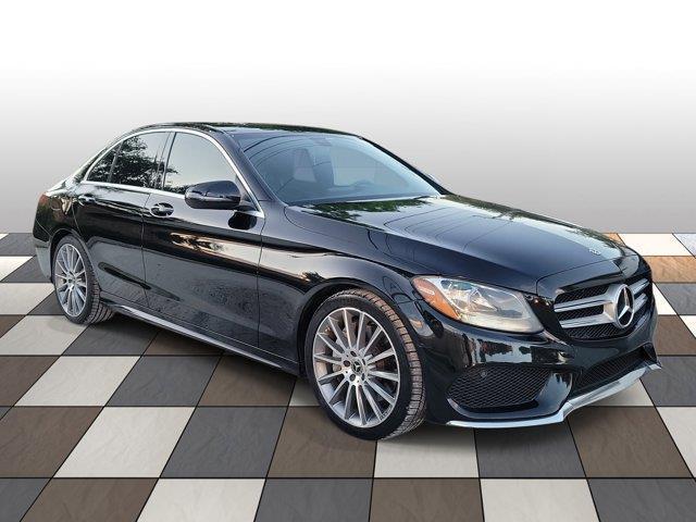 used 2018 Mercedes-Benz C-Class car, priced at $11,995