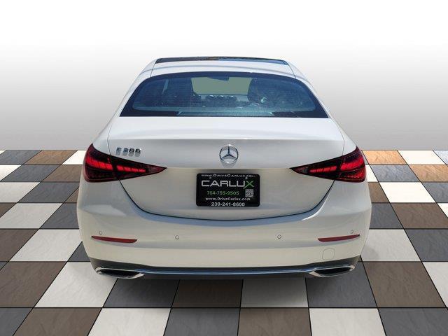 used 2024 Mercedes-Benz C-Class car, priced at $30,626