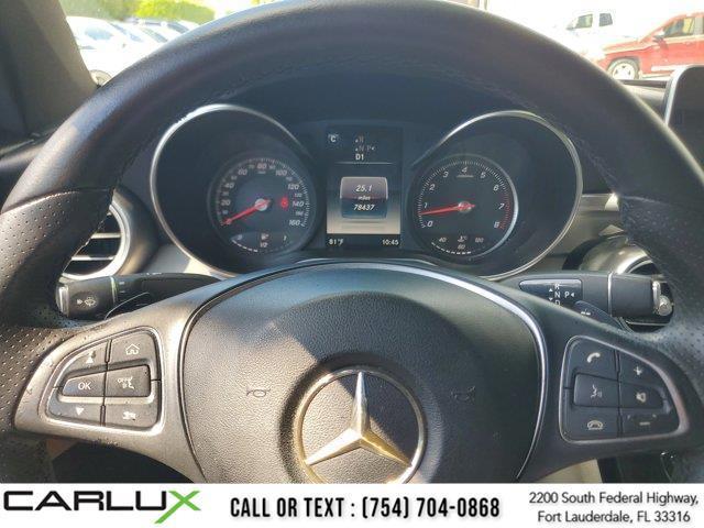 used 2017 Mercedes-Benz C-Class car, priced at $12,218
