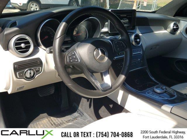 used 2017 Mercedes-Benz C-Class car, priced at $12,218