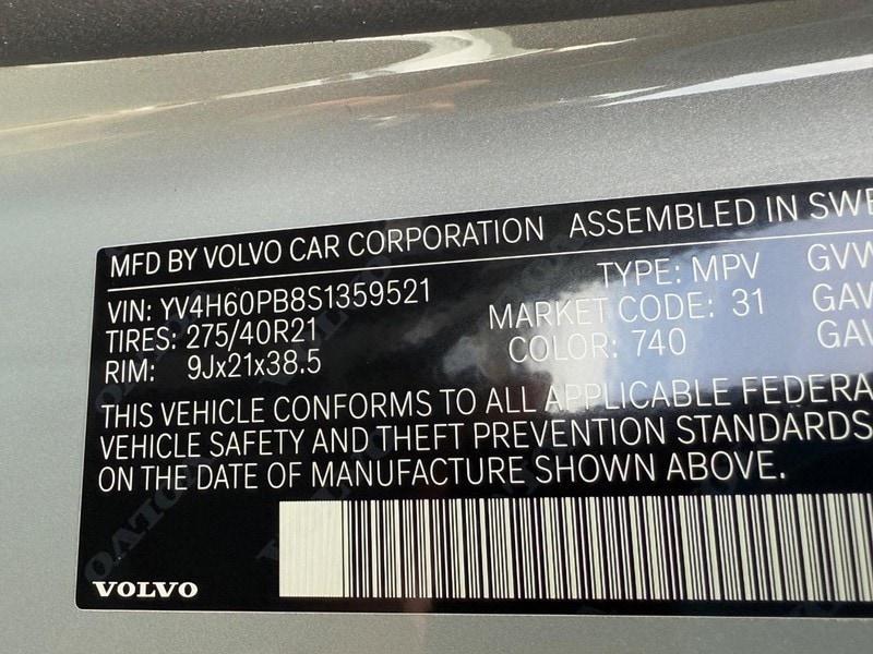 new 2025 Volvo XC90 Plug-In Hybrid car, priced at $60,805