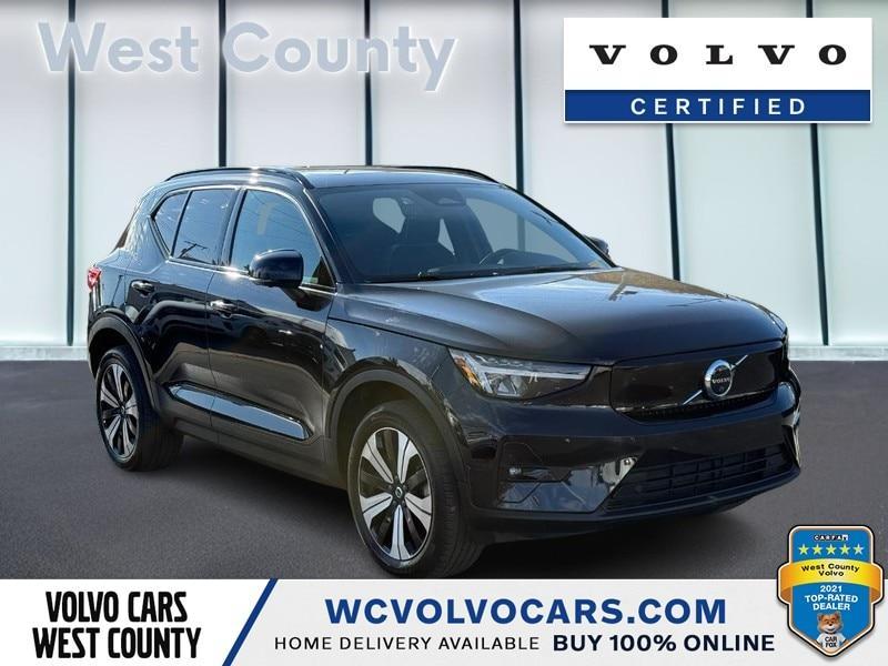 used 2023 Volvo XC40 Recharge Pure Electric car, priced at $26,881